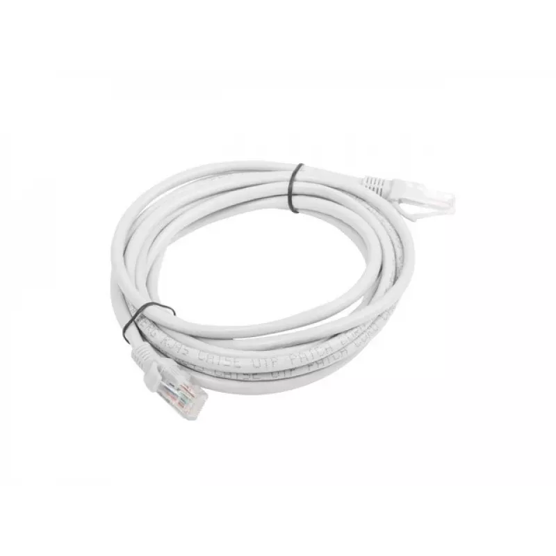 Cabo de rede LANBERG PCU6-10CC-0300-S Cat6 U/UTP RJ-45, 3 m, cinzento