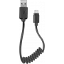 SBS TECABLETYPCSK - cabo USB - USB (macho) para USB-C de 24 pinos (macho) - 50 cm - enrolado (TECABLETYPCSK)