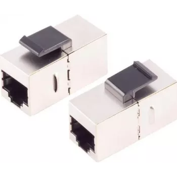 Módulo Keystone ShiverPeaks S/CONN 08-10009 plano prateado RJ-45