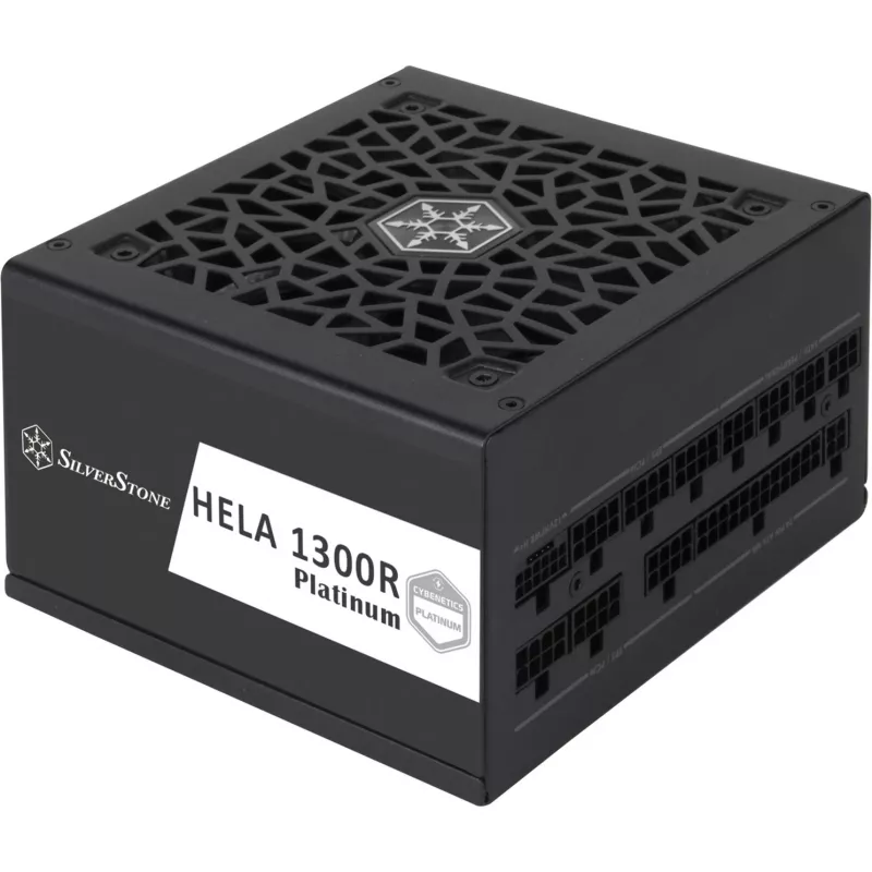 SST-HA1300R-PM 1300W, Fonte de alimentação para PC preta, 9x PCIe, gestão de cabos, 1300 Watt