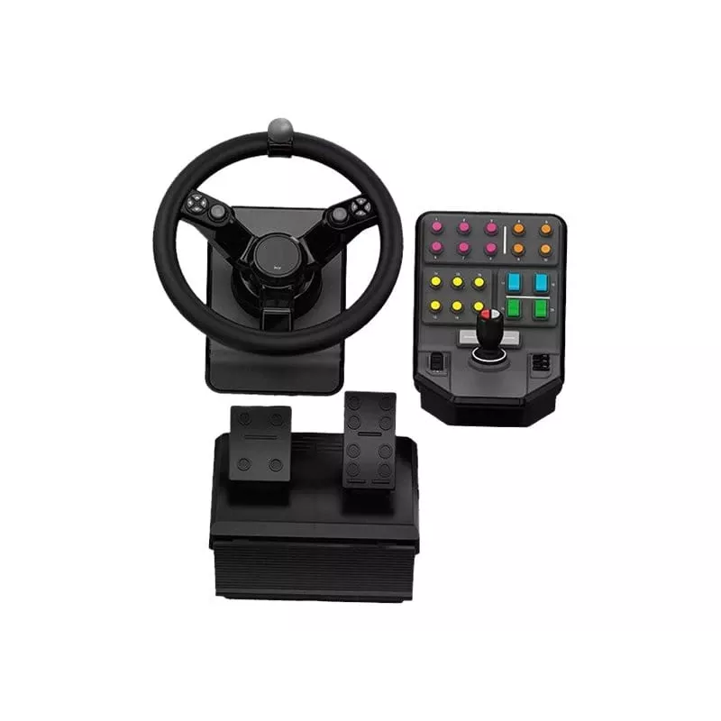Controlador e volante Logitech G Saitek Farm Simulator - USB PC (945-000062)