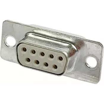 Conector de cabo Harting 09 67 209 4704 D‑Sub 1, cinzento metálico, caixa em PBT