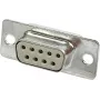 Conector de cabo Harting 09 67 209 4704 D‑Sub 1, cinzento metálico, caixa em PBT
