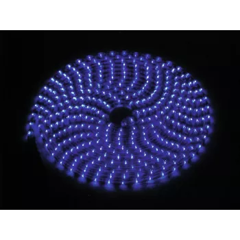 Mangueira de luz de borracha flexível EUROLITE RL1-230V azul 5 m para iluminação e marcação