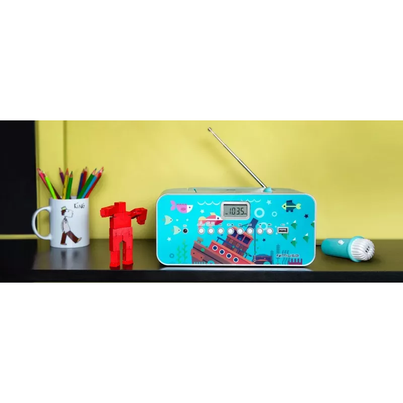 Sistema estéreo portátil Muse M-29KB
