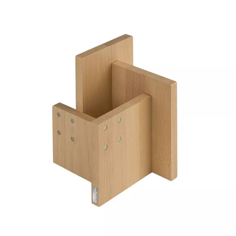 Suporte magnético de facas ARTELEGNO COMBI com recipiente