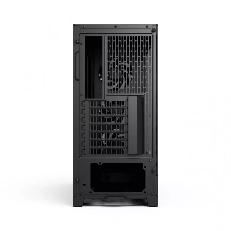 Caixa de PC Fractal Design Pop 2 Air preto TG Midi Tower – ATX, 3 ventoinhas frontais de 120 mm, suporta unidades de 2,5