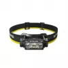 Lanterna frontal Nitecore HC60 UHE com bateria de 4000 mAh, 6-LED, à prova de água, resistente a choques, preto/amarelo