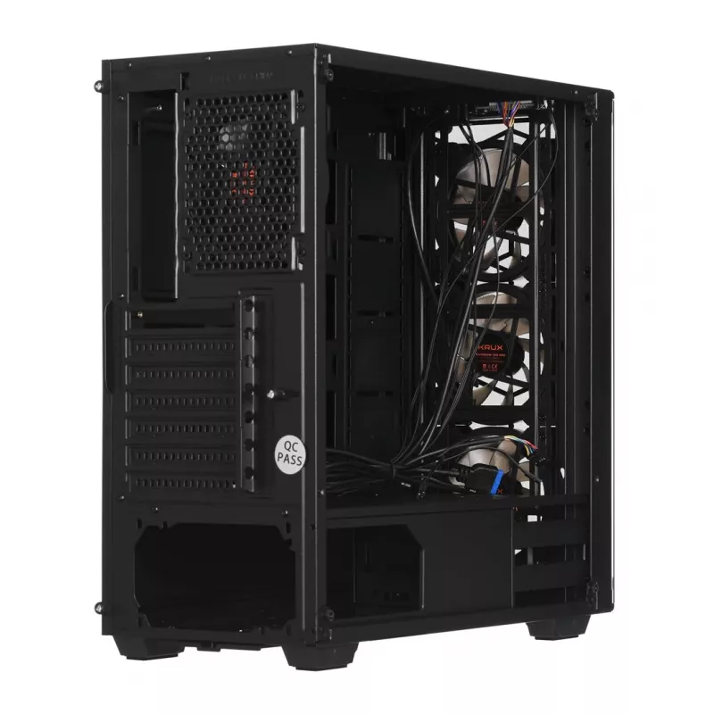 Krux LEDA Torre ATX preto
