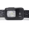Lanterna Diamond Astro 300 preta, faixa de cabeça azul