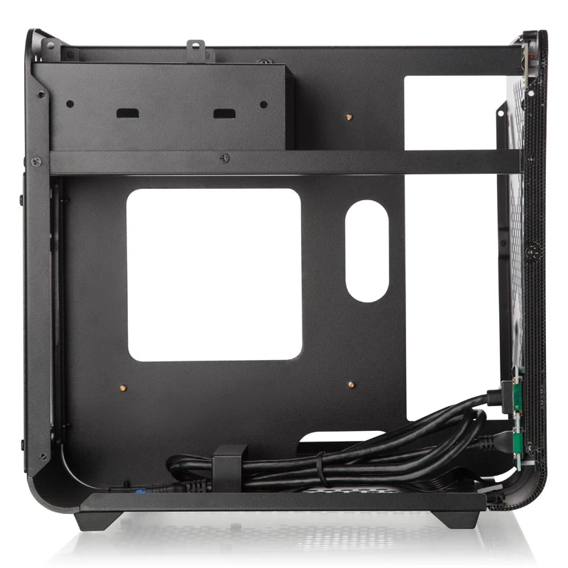 Caixa de computador Raijintek METIS EVO TG caixa Mini-ITX, prateado