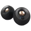 Altifalantes estéreo Creative Pebble 2.0 para secretária, preto