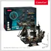 Puzzle 3D LED Queen Annes L522H — kit de modelo decorativo iluminado com iluminação LED