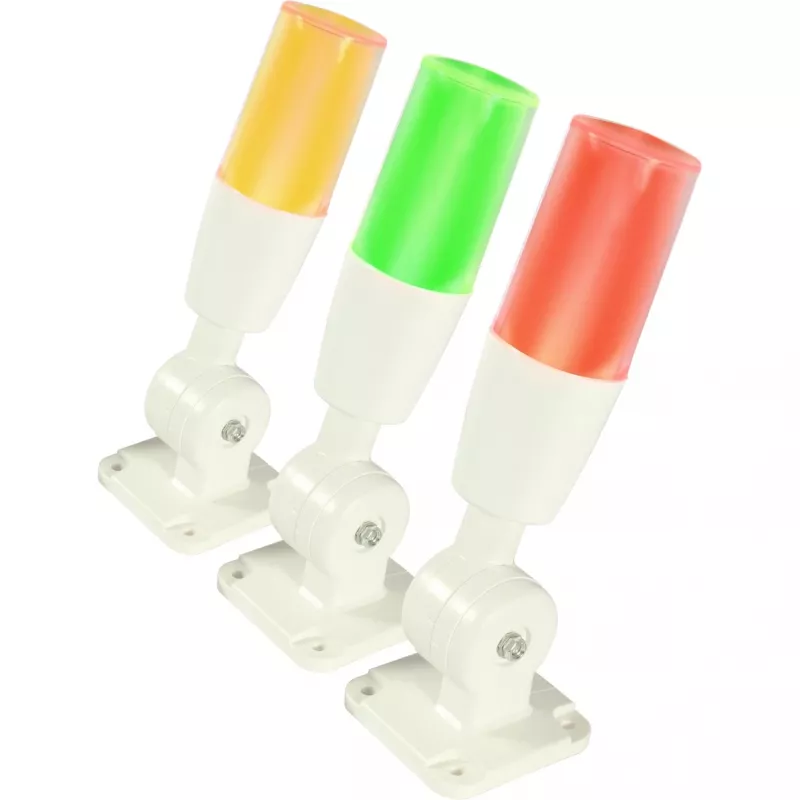 Sinalizador ALLNET ALL3042 vermelho/amarelo/verde com campainha, controlo individual