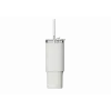 Copo com palhinha térmica Xiaomi Straw Mug branco 1 L — interior em aço inoxidável, à prova de fugas, 240×132×97 mm