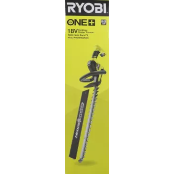Tesoura de sebes Ryobi para cortar e modelar sebes