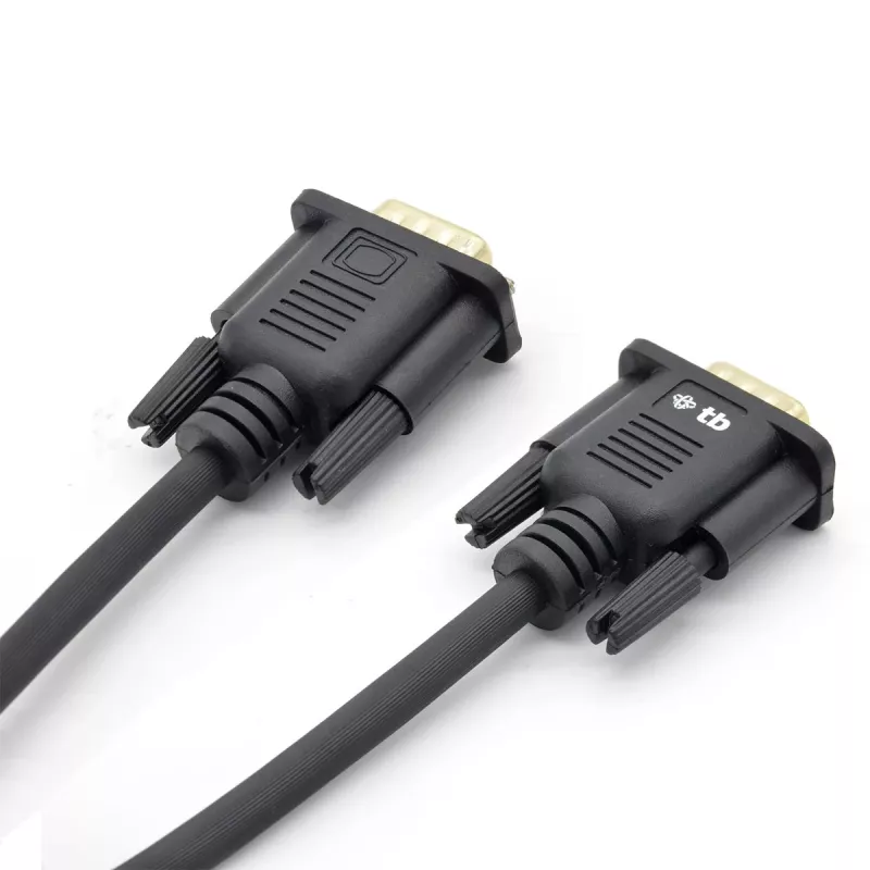 Cabo TB VGA 15M-15M 1,8 m preto-dourado (AKTBXVGAMMG180B)