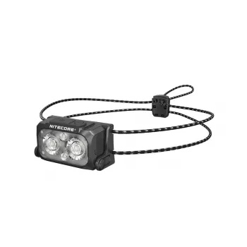 Lanterna de cabeça Nitecore NU25 MCT UL recarregável leve 400 lm temperatura multicolor
