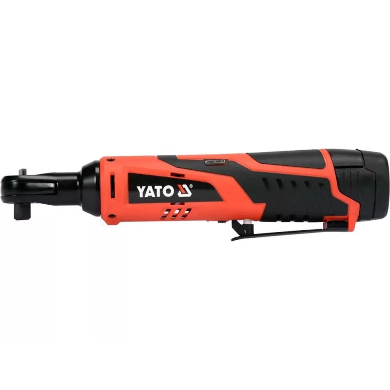 Chave de impacto a bateria YATO YT-82902 12V, binário 200 Nm, motor sem escovas, encaixe 3/8