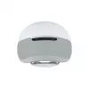 Capacete de bicicleta HJC CALIDO branco/prateado, tamanho M (55–59 cm), In-Mold, 4 aberturas de ventilação, sistema SELFIT, 280 g