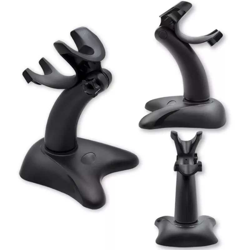 Suporte para leitor de códigos de barras QOLTEC 50855 altura ajustável com base estável