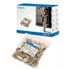 Conector de fios LogiLink MP0003 CAT5e plástico dourado 100 unid.