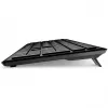 Sharkoon OfficePal K30W preto layout DE Rubberdome