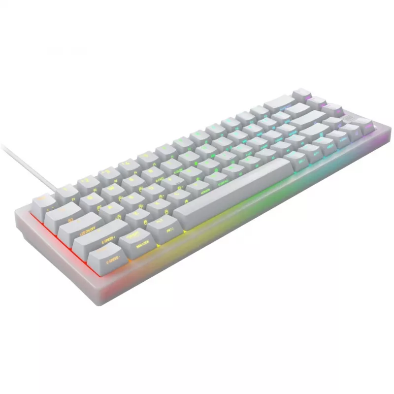 Teclado compacto CHERRY K5V2 Gaming USB QWERTY inglês branco 67 teclas RGB LED