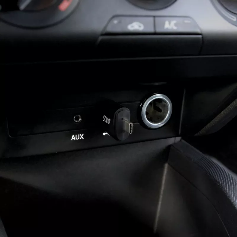 Savio TR-17 adaptador sem fios CarPlay e Android Auto