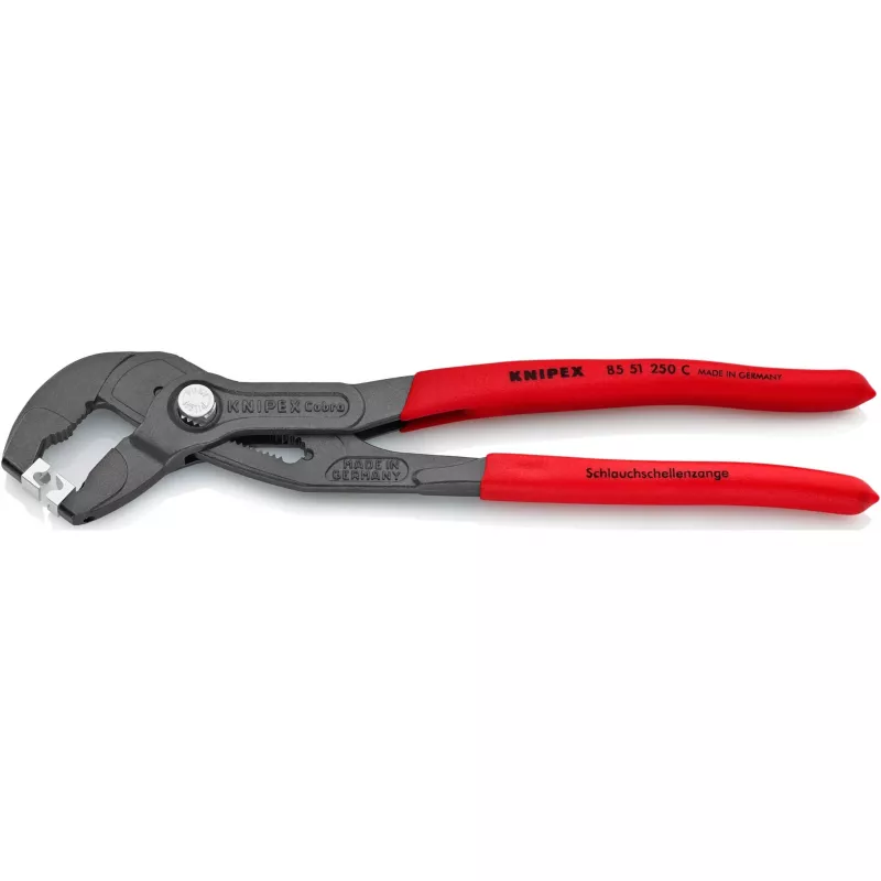 Knipex 85 51 250 C alicate para abraçadeiras de mola, 250 mm