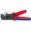 Alicate de descarnar de precisão Knipex com lâminas moldadas 2,5 - 10,0 mm² · AWG 13 - 7 de difícil processamento (12 12 10)