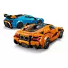 Conjunto LEGO Speed Champions 77238 — Lamborghini Revuelto & Huracán STO, 607 peças, 2 minifiguras, idade recomendada 10+