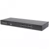 Consola KVM LCD 19 polegadas DIGITUS DS-72211-5US, 16 portas Cat 5, 1366x768, teclado US International