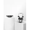 Suporte de telemóvel para automóvel Vention com fixação automática e clipe bico de pato cinzento para barras transversais