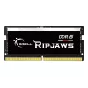 SO-DIMM 16 GB DDR5-5600, memória preta, F5-5600S4645A16GX1-RS, Ripjaws, INTEL XMP