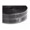 Fita velcro DeLOCK alto desempenho autoadesiva 25 m x 25 mm preto