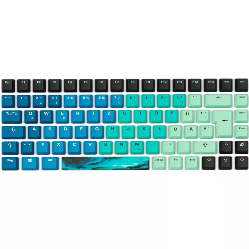 Sharkoon SKILLER SGK50 S3 Design Bundle D4 conjunto de teclas e tapete de rato