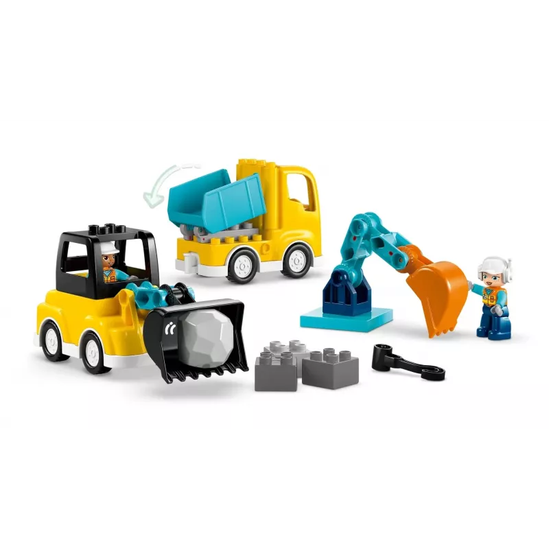LEGO DUPLO 10475 3-em-1 Veículos de Obra
