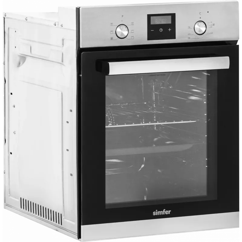 Forno de encastrar SIMFER 4207BERIM.1 — 47 L multifunções aço inoxidável, 54,1 cm A × 45 cm L