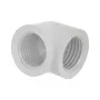 Adaptador Barrow 90° G1/4 fêmea para G1/4 fêmea TDWT90SN-V2 — Branco