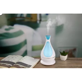 Difusor de aroma Minimu com luz LED, 400 ml, Branco