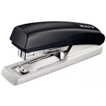 Agrafador Leitz NeXXt 5517, 10 folhas, 10 folhas, preto, prateado, plástico, 80 g/m², carregamento superior, integrado