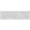 Teclado fino Logitech K950 Signature para escritório RF Wireless Bluetooth QWERTY US International branco
