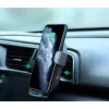 Suporte de carregamento sem fios para automóvel Aukey HD-C52 — suporte de automóvel compatível com Qi com ângulo ajustável e função de carregamento sem fios