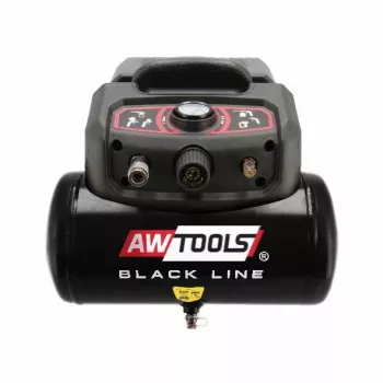 Compressor de ar AWTools AC6 6L 1,5 PS depósito portátil, monofásico 1,5 PS, capacidade 6 L