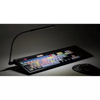 Teclado Logickeyboard Adobe Premiere Pro CC QWERTZ alemão multicolor
