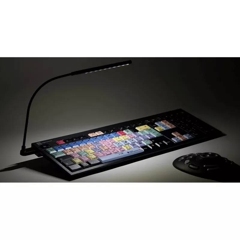 Teclado Logickeyboard Adobe Premiere Pro CC QWERTZ alemão multicolor