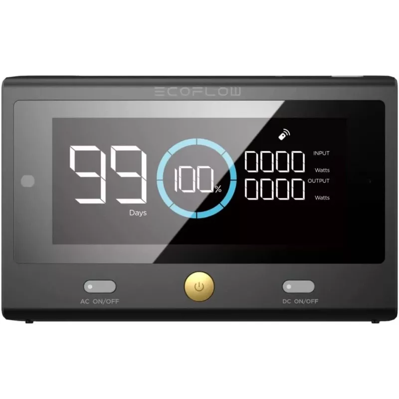 EcoFlow 50049001 telecomando para estação de energia portátil DELTA Pro, Bluetooth, preto