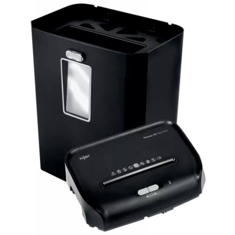 Destruidora de papel Rexel ProMax QS RSX1035 corte em partículas P4, corte em partículas, 22 cm, 4 x 40 mm, 35 L, 460 folhas, 58 dB