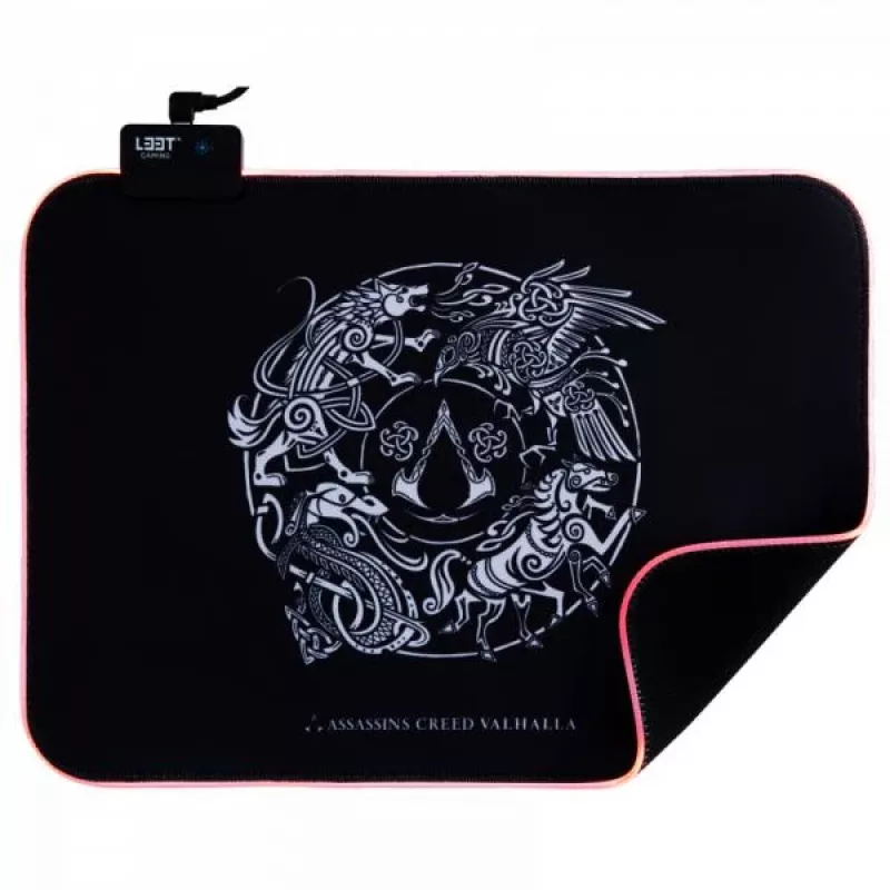 Tapete de rato L33T Gaming 1830145 Assassins Creed RGB (M) 355 x 255 x 3 mm